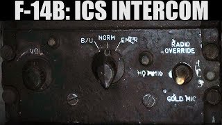 F14B Tomcat ICS Intercommunications System Tutorial  DCS WORLD [upl. by Jun]