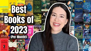 Best Books Ive Read in 2023 per month  Reviews amp Recommendations [upl. by Alusru29]