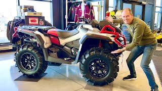 2024 Can Am Outlander X MR 1000R Mud Mastery Through Design and Tech Walk Around Review [upl. by Ahsaet]