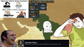 EU4 85 YILDA TRUE HEIR OF TIMUR [upl. by Grae]