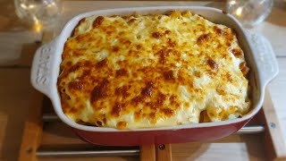 gratin de pates poulet béchamel recette facil قراتان المعكرونة بالدجاج و البيشامال🍝بذوق أكثر من رائع [upl. by Ttegdirb41]