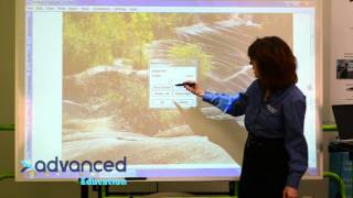 Hitachi Starboard Software Tutorial Video 8  Working with the Gallery by AdvEducation [upl. by Harley]