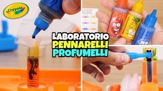 Nuovo LABORATORIO dei PENNARELLI PROFUMELLI Crayola sono profumati [upl. by Cassandra]