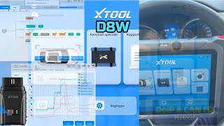 Une nouvelle version 💥2024 XTOOL D8W 👨‍🔧 Codage programmation Ecu topologie  de 38 Fonctions [upl. by Layton984]