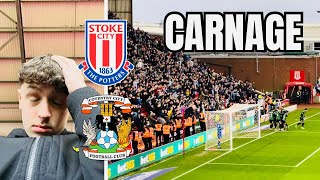 MENTAL COV CARNAGE In AWAY END as STOKE LOSE AGAIN Stoke 01 Coventry [upl. by Haerr]