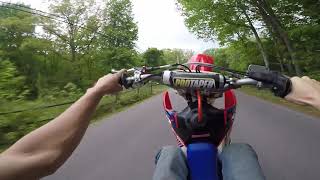 Dangerous Wheelies CRF150R [upl. by Eibob]