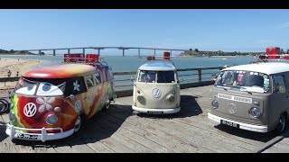 Fromentine Vintage Fun Cup 2023  Combi et Cox a volonté  Une Jeep débarque sur la plage 😱 [upl. by Freberg]