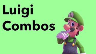 Luigi Combos  Super Smash Bros Ultimate [upl. by Aiekram]