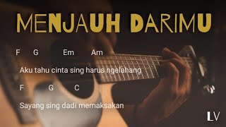 CHORD amp LIRIK HARMONIA  MENJAUH DARIMU [upl. by Alisha499]