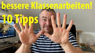 10 Tipps  So lernst du für die nächste Klassenarbeit  Lehrerschmidt [upl. by Surtimed29]