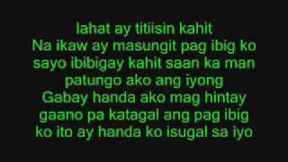 Sino Ba Naman Ako Lyrics rap [upl. by Jaddo196]