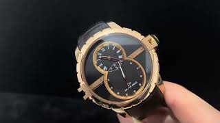 雖然大隻但冇違和感，絕無僅有的運動款雅克得羅18k RG jaquet droz grande seconde [upl. by Htieh]