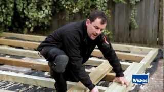 Wickes How To Lay Decking online tutorial [upl. by Lsil]