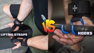 Lifting Straps vs Hooks [upl. by Mccourt995]