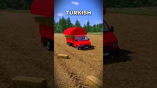 NOOB VS PRO VS TURKISH 🚜  FS22 farming farmingsimulator22 fy fyp shorts [upl. by Shult]