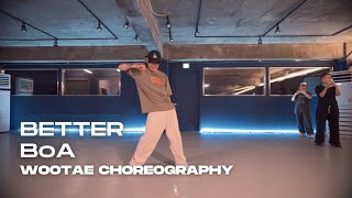 Better  BoA  Wootae Choreography  DFS STUDIO [upl. by Oizirbaf]