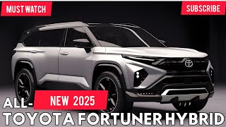 First Look NextGeneration 20242025 TOYOTA FORTUNER HYBRID 🔥  WORLD ECONONY NEWS [upl. by Anividul814]