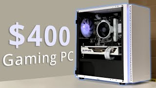 A Budget 400 Gaming PC in 2024 [upl. by Noel]