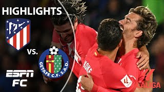 🚨 HAT TRICK ALERT 🧢 Getafe vs Atletico Madrid  LALIGA Highlights  ESPN FC [upl. by Ilek]