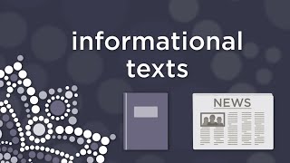 Understanding Informational Texts [upl. by Ambrogio]