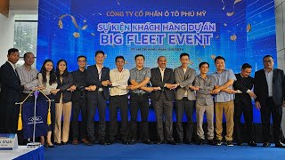 Phú Mỹ Ford giao 80 xe Transit cho Nhà xe Hoa Mai vs Văn Đồn Xanh tại Big Fleet Event 2024 [upl. by Arvell21]