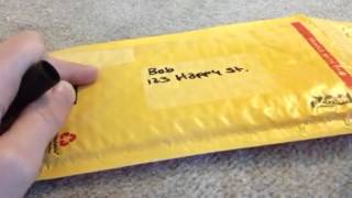 How to send a bubble mailer [upl. by Courtenay]