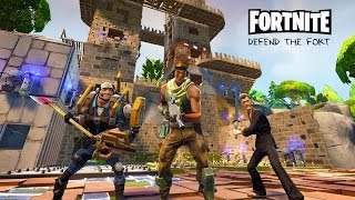 Defending the Fort  Fortnite Gameplay [upl. by Berna197]