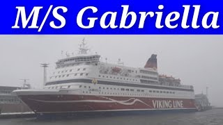 Viking line MS Gabriella in Helsinki [upl. by Reid253]