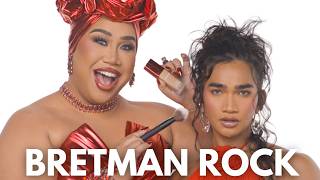 Bretman Rock FULL BEAT Makeup Transformation  PatrickStarrr [upl. by Esserac]