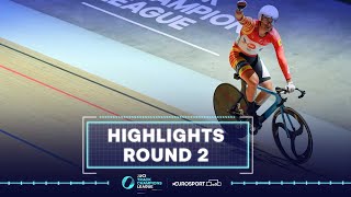 Round 2 Panevézys  Highlights  UCI Track Champions League  Eurosport [upl. by Ibson]