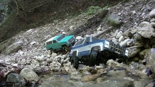 2 K5 Blazer in the Canyon Vaterra RC [upl. by Nil]