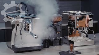 Diletta Mio Espresso Machine Vs Nuova Simonelli Oscar II Espresso Machine  Crew Comparison [upl. by Aehtla201]