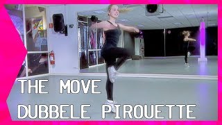 The Move dubbele pirouette  ZAPPSPORT [upl. by Rossie614]