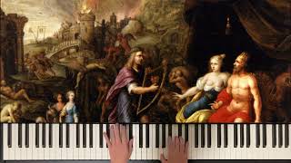 C W Gluck글루크  Deh placatevi con me 아 나와 함께 진정하시오 Orfeo ed Euridice  Piano solo [upl. by Cavanagh]