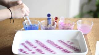 How to Marbling with Acrylic Paint [upl. by Macguiness103]