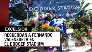 Aficionados de los Dodgers lamentan la partida de Fernando Valenzuela [upl. by Torry903]