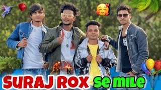 Suraj Rox Se Mile 🥰  Real Fools ki Team se Milne Gaye  Amit Ka Vlog [upl. by Adnilahs]