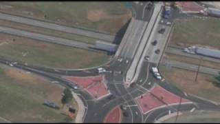 What Does A Diverging Diamond Interchange Look Like [upl. by Meghann]