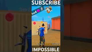 IMPOSSIBLE 🗿freefire viralvideo viralsong shorts viralshorts [upl. by Oniskey]