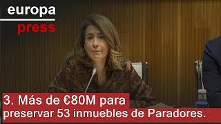 Inversión de más de 80 millones para conservar 53 inmuebles de la red de Paradores [upl. by Neelyahs]