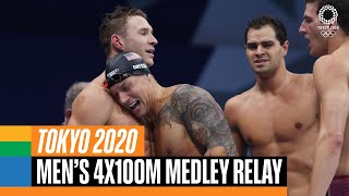 Swimming Mens 4x100m Medley Relay Final  Tokyo 2020 Replays [upl. by Birkner]