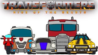 The ULTIMATE Transformers Rise of the Beasts TEAM AUTOBOT compilation [upl. by Anaujit67]