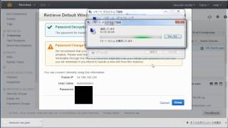 Amazon EC2編～EC2でWindows Server2012にリモートデスクトップ接続してみよう～ part2 [upl. by Nymsaj]