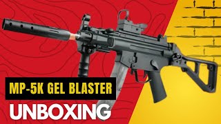 MP5K Gel Blaster Unboxing  Gel Toy Nation [upl. by Okihcim]