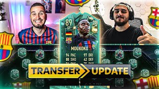 MOUKOKO BARCA TRANSFER SQUAD BUILDER BATTLE 🔥🔥 FIFA 23 [upl. by Latona]