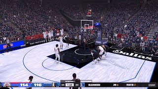 NBA 2K24 Playoffs Mode  MAVERICKS vs CLIPPERS GAME 6  Ultra PS5 Gameplay [upl. by Bobbie]