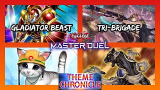 YuGiOh Master Duel Gladiator Beast TriBrigade Deck  Theme Chronicle Festival 2024 [upl. by Roanne]