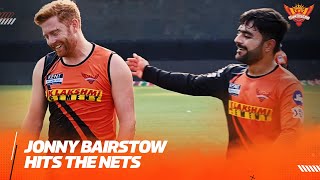 Jonny Bairstow hits the nets  IPL 2021  SRH [upl. by Lippold]