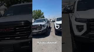 Is Bigger Always Better GMC Canyon vs GMC Sierra [upl. by Yellehs525]