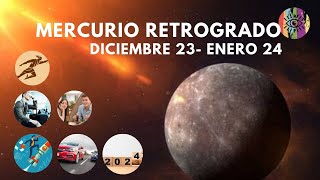 Mercurio Retrógrado Diciembre 2023  Enero 2024 [upl. by Ecarg]